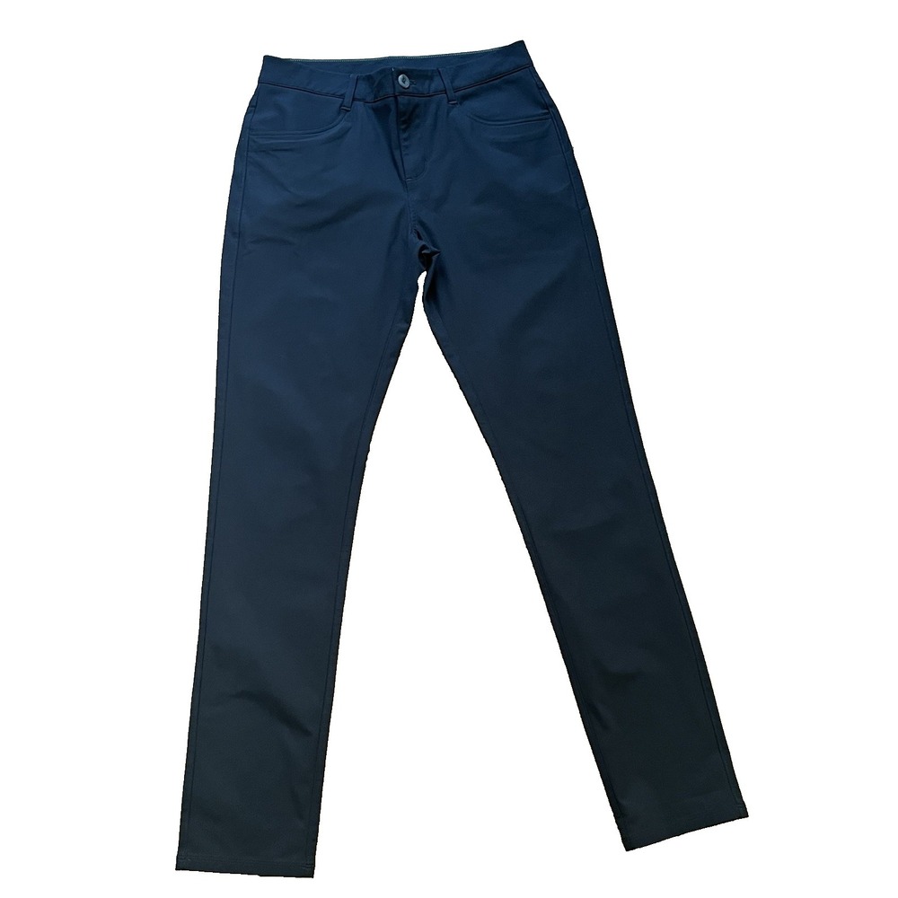 Vuori Pants Mens Black Meta Pant Athletic Slim Stretch, Size 30